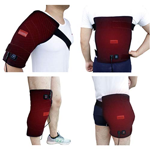 CREATRILL Multifunction Heating Pad for Shoulder, Hip, Back, Knee, Hot Therapy Heated Brace