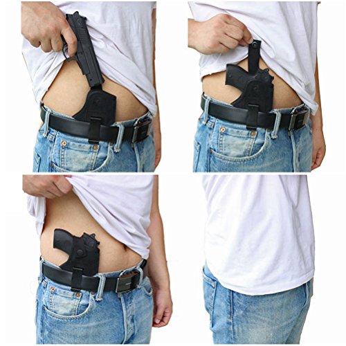 Creatrill Suede Leather Inside The Waistband Holster Gun Concealed Carry IWB Holster